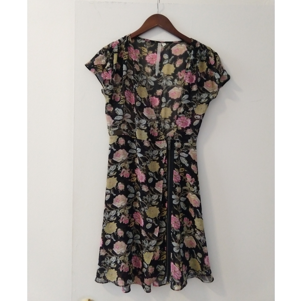 Reformed floral overdress